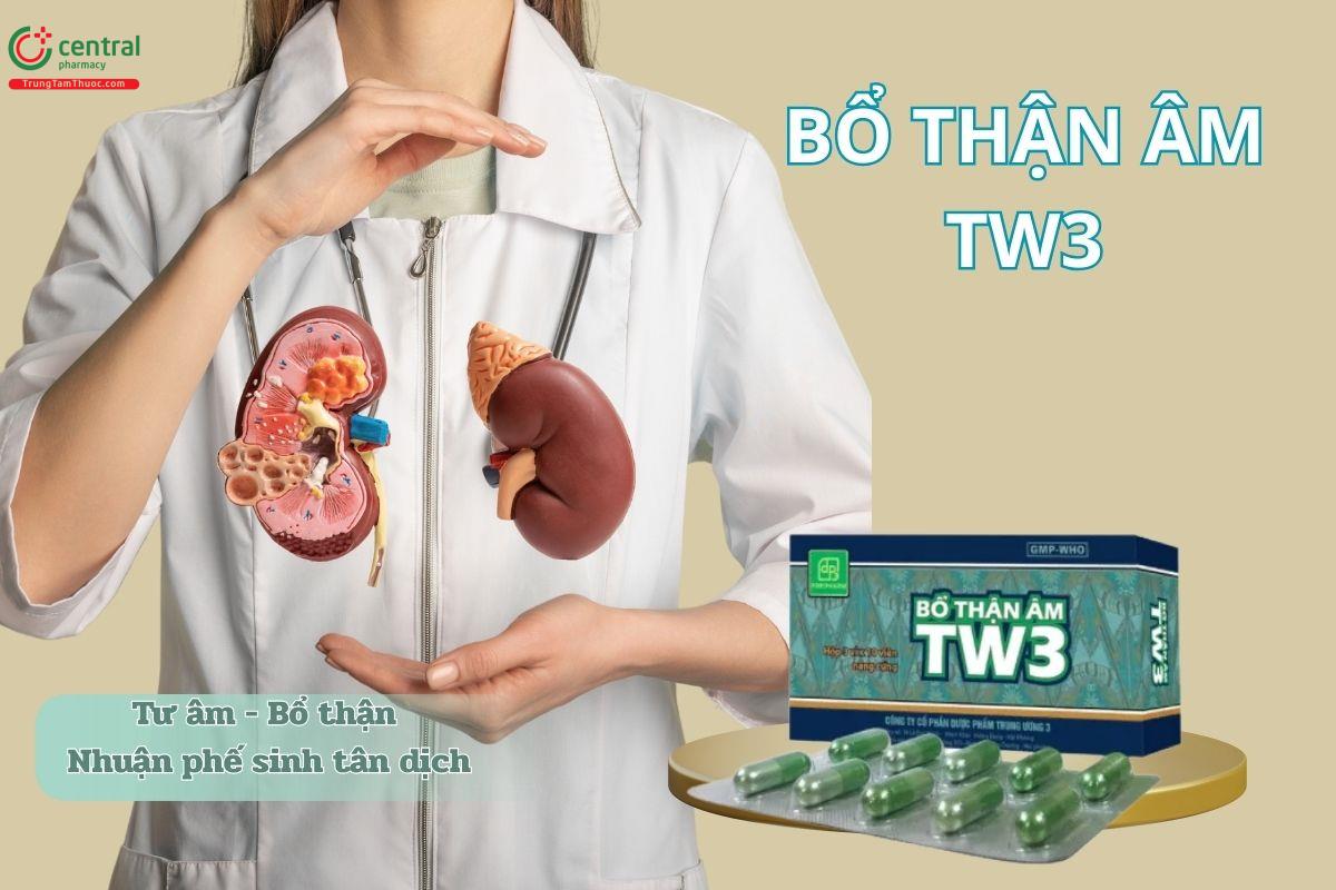 Thuốc Bổ Thận Âm TW3 giúp dưỡng âm, bổ thận, sinh tân dịch