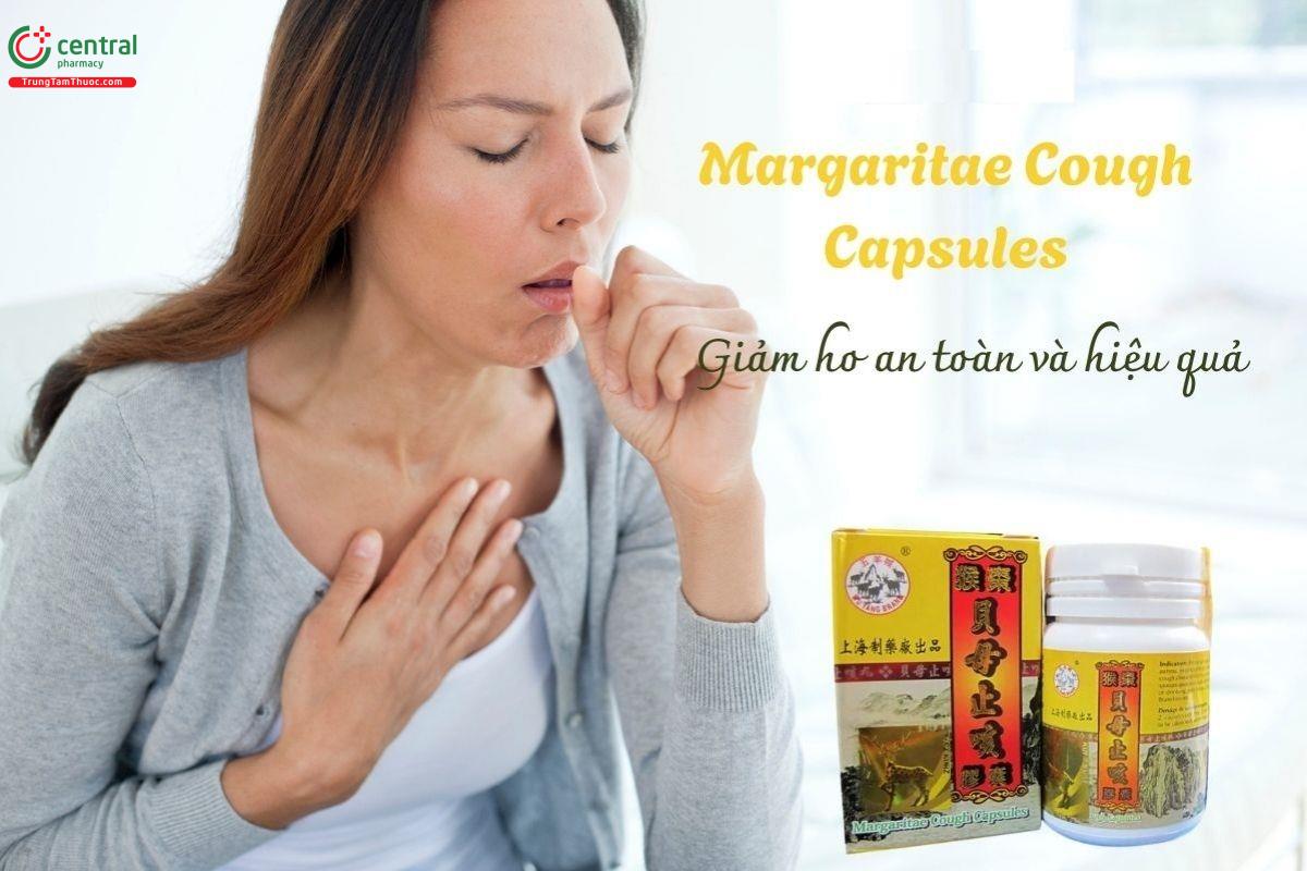 Margaritae Cough Capsules giúp giảm ho an toàn