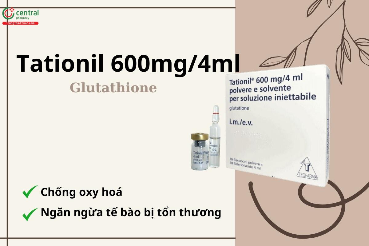 Thuốc Tationil 600mg/4ml