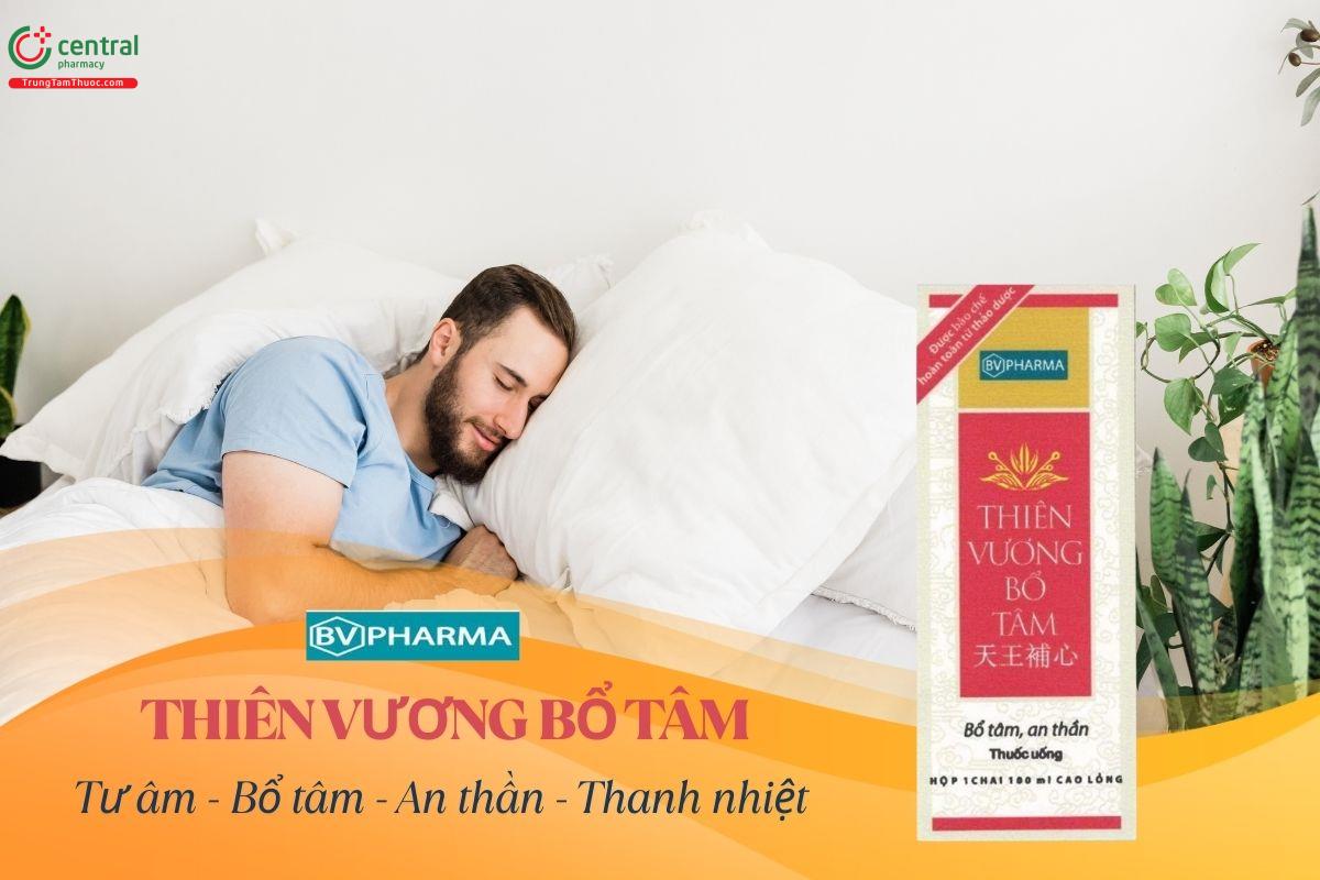 Thuốc thiên Vương Bổ Tâm BV Pharma giúp tư tâm, bổ tâm, an thần, thanh nhiệt