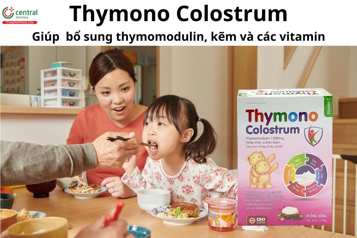 Thymono Colostrum - Giúp nâng cao sức khỏe tổng thể