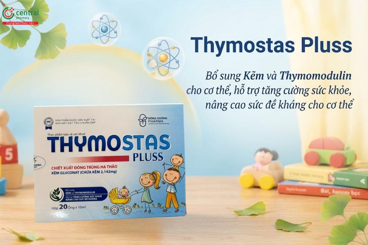 Thymostas Pluss cải thiện thể trạng, tăng cường sức khỏe, miễn dịch
