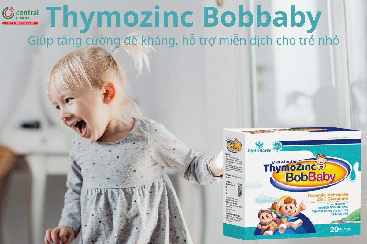 Thymozinc Bobbaby giúp tăng cường đề kháng cho trẻ nhỏ
