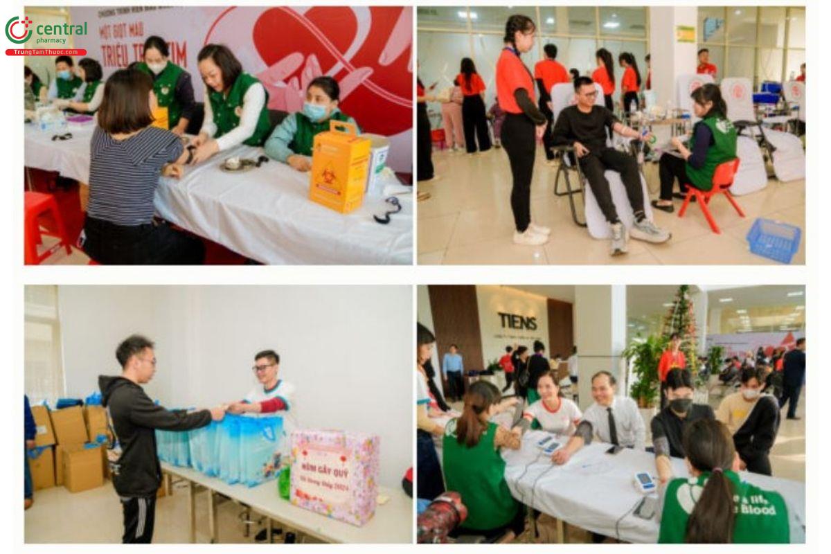 TIENS tích cực tham gia các hoạt động thiện nguyện