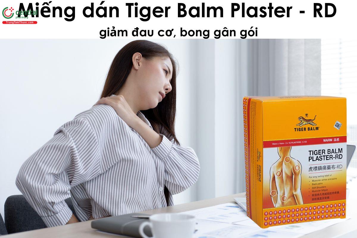 Miếng dán Tiger Balm Plaster-RD Giúp giảm mỏi cơ, đau và nhức cơ