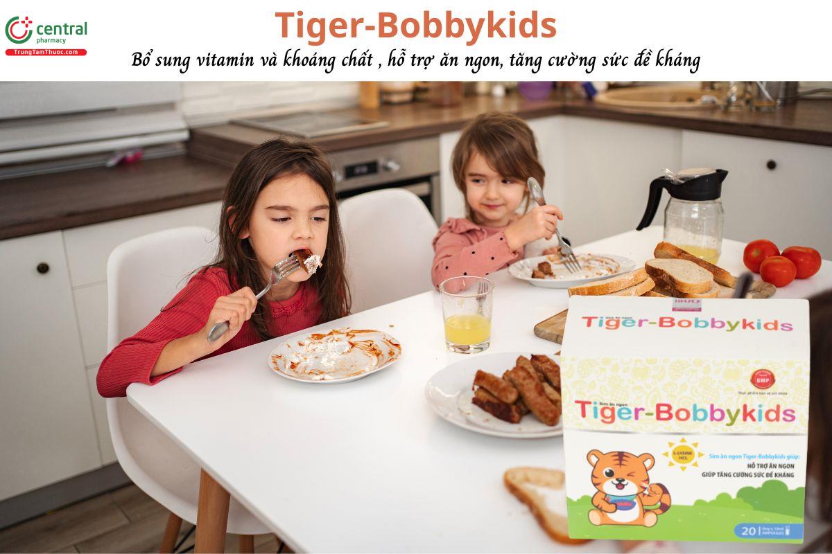Tiger-Bobbykids - Tăng cường sức đề kháng, hỗ trợ ăn ngon