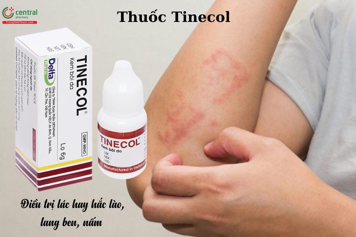 Chỉ định của thuốc Tinecol