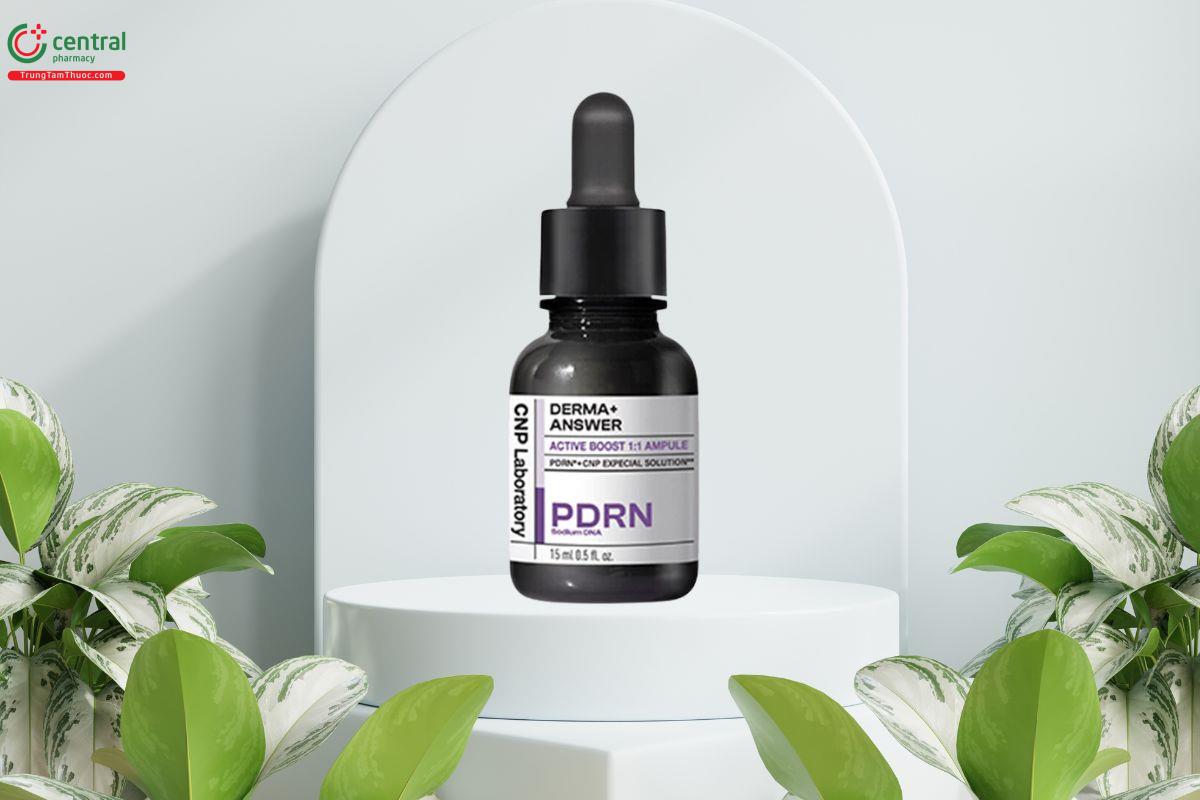 Tinh chất PDRN CNP Derma Answer Active Boost Ampule 15ml giúp phục hồi, tái tạo, tăng cường đàn hồi, dưỡng ẩm sâu cho da