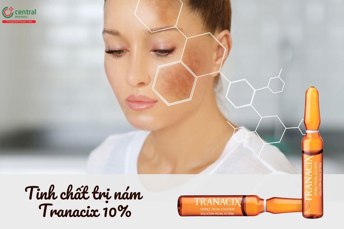 Tinh chất trị nám Tranacix 10% dùng cho loại da nào?