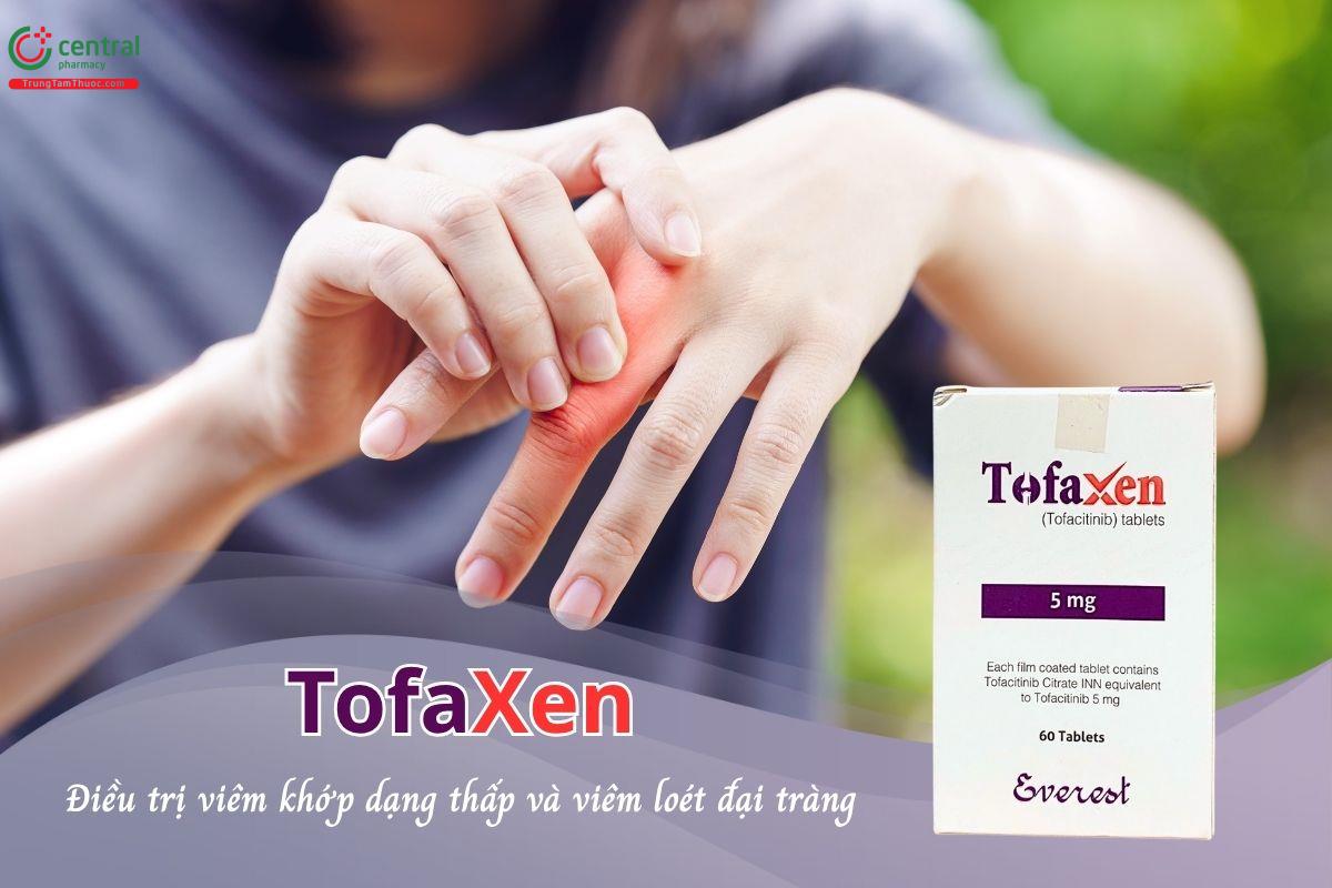 Tofaxen 5mg điều trị viêm khớp dạng thấp và viêm loét đại tràng
