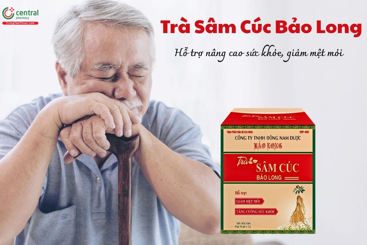Trà Sâm Cúc Bảo Long - Hỗ trợ nâng cao sức khỏe, giảm mệt mỏi