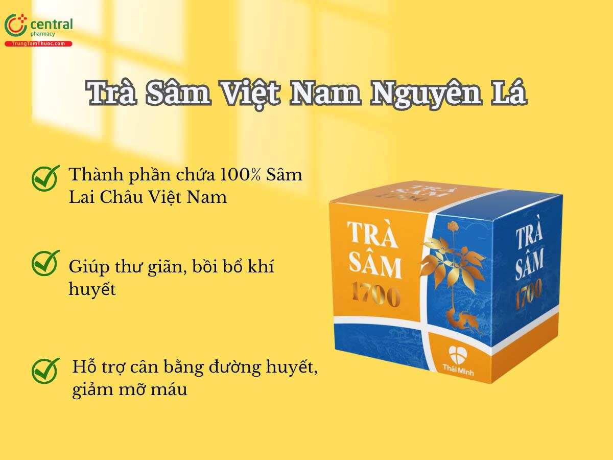 Trà Sâm Việt Nam Nguyên Lá