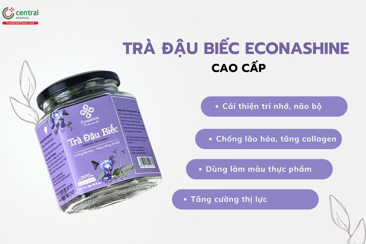 Trà đậu biếc Econashine có tác dụng gì?