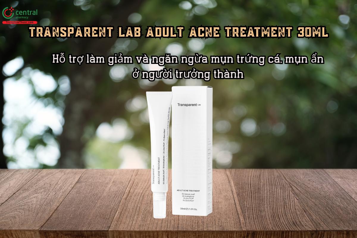 Hỗ trợ làm giảm và ngăn ngừa mụn trứng cá, mụn ẩn ở người trưởng thành
