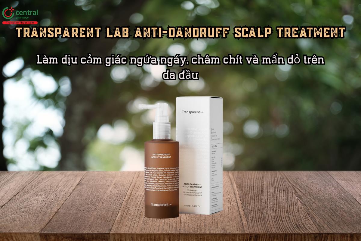 Sản phẩm kết hợp giữa hoạt chất kháng nấm và bạt sừng, giúp làm sạch sâu chân tóc