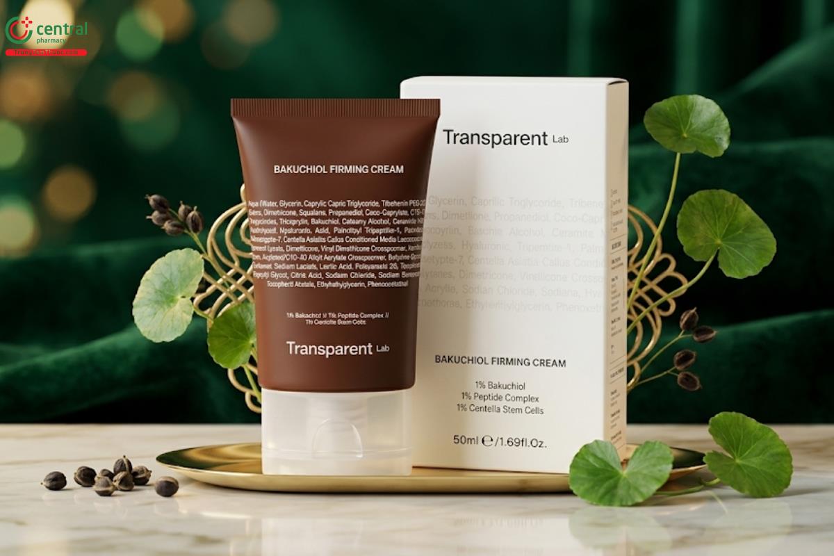 Transparent Lab Bakuchiol Firming Cream 50ml hỗ trợ chống lão hóa da