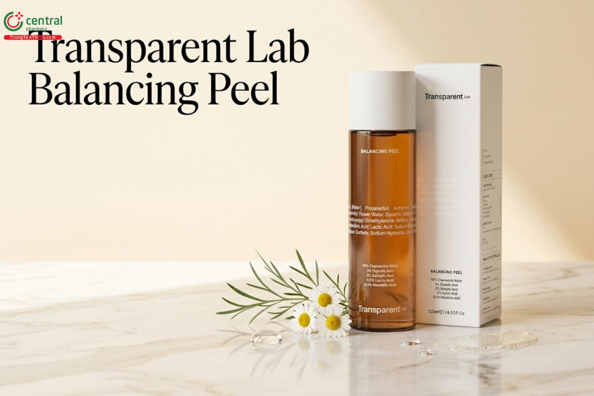 Dung dịch tẩy tế bào chết Transparent Lab Balancing Peel