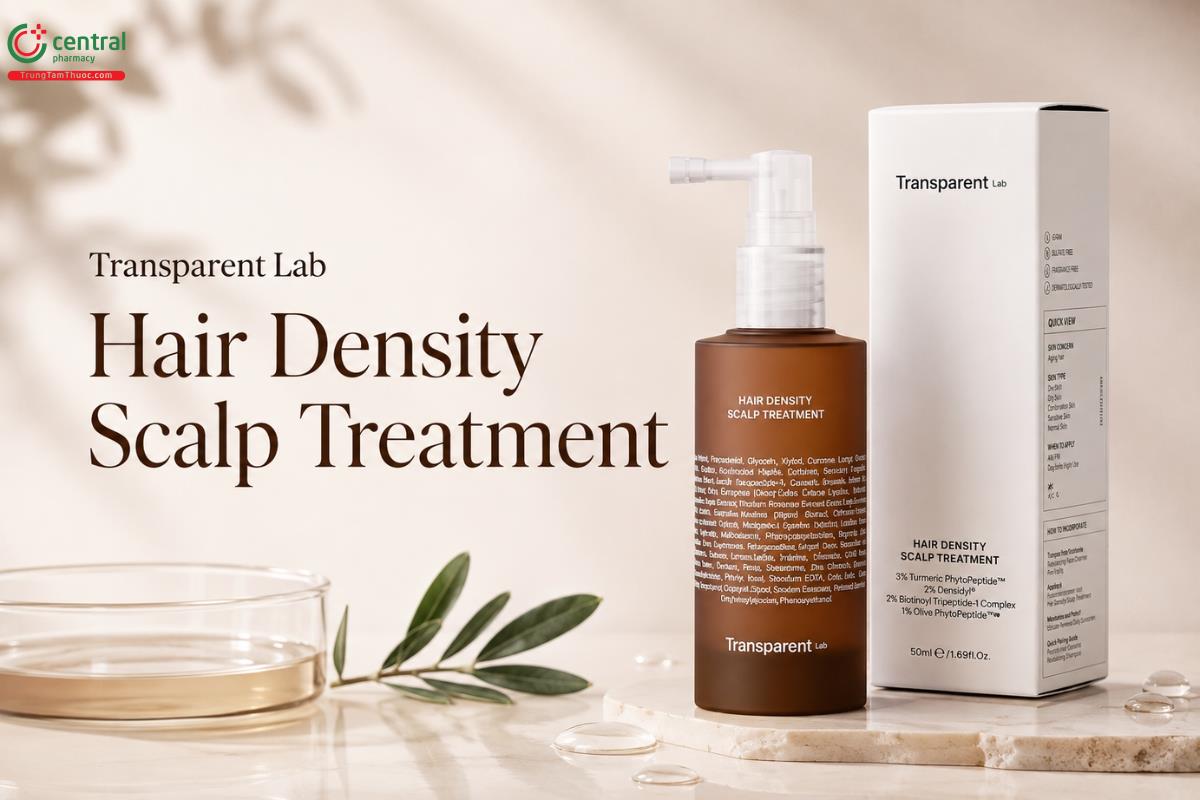 Serum chăm sóc da đầu Transparent Lab Hair Density Scalp Treatment 50ml