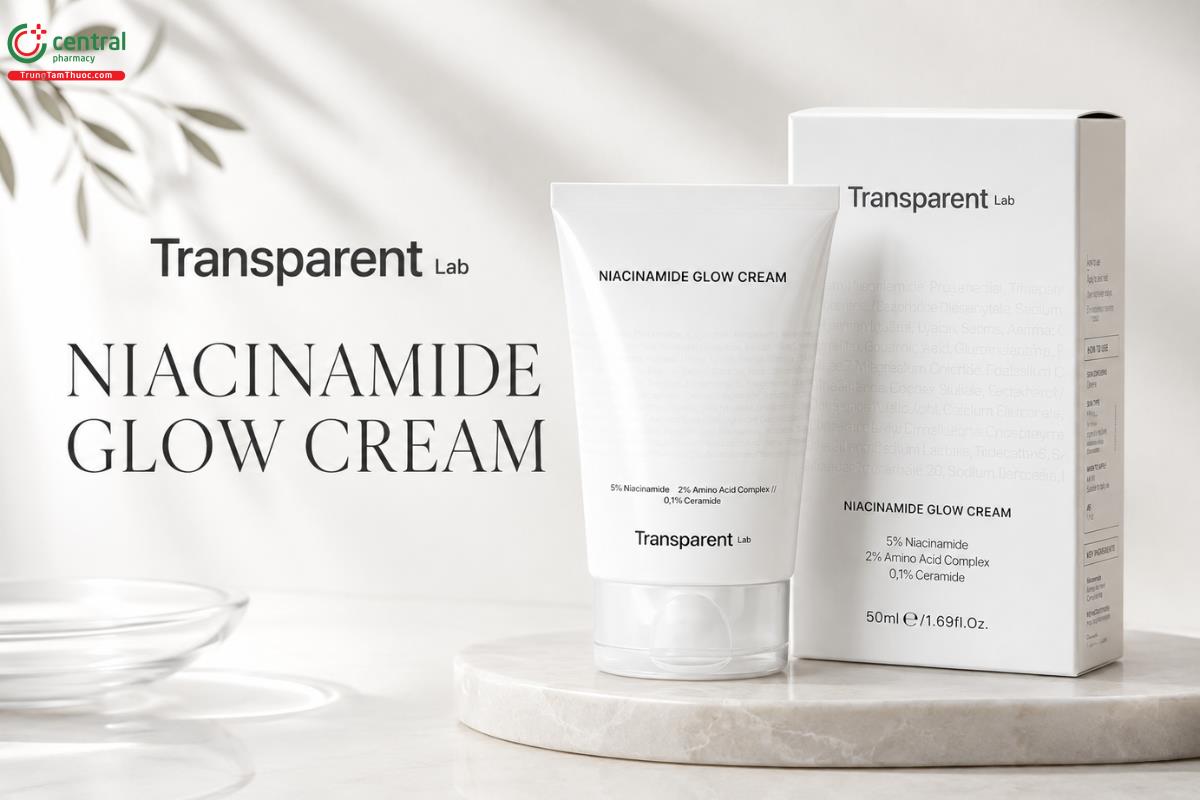 Kem dưỡng Transparent Lab Niacinamide Glow Cream 50ml