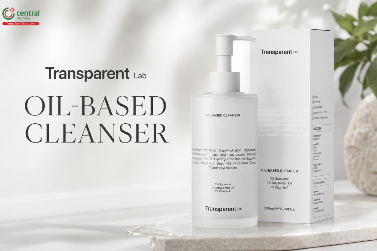 Dầu tẩy trang Transparent Lab Oil-Based Cleanser 200ml