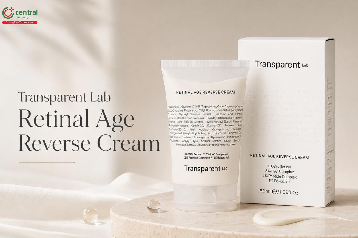 Kem Dưỡng Transparent Lab Retinal Age Reverse Cream 50ml