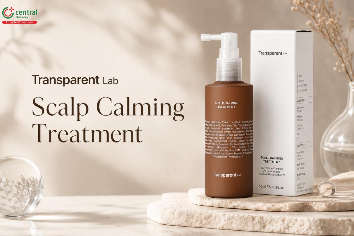 Transparent Lab Scalp Calming Treatment Serum làm dịu da đầu 50ml
