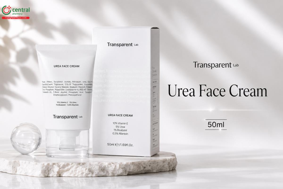 Kem Dưỡng Ẩm Transparent Lab Urea Face Cream 50ml