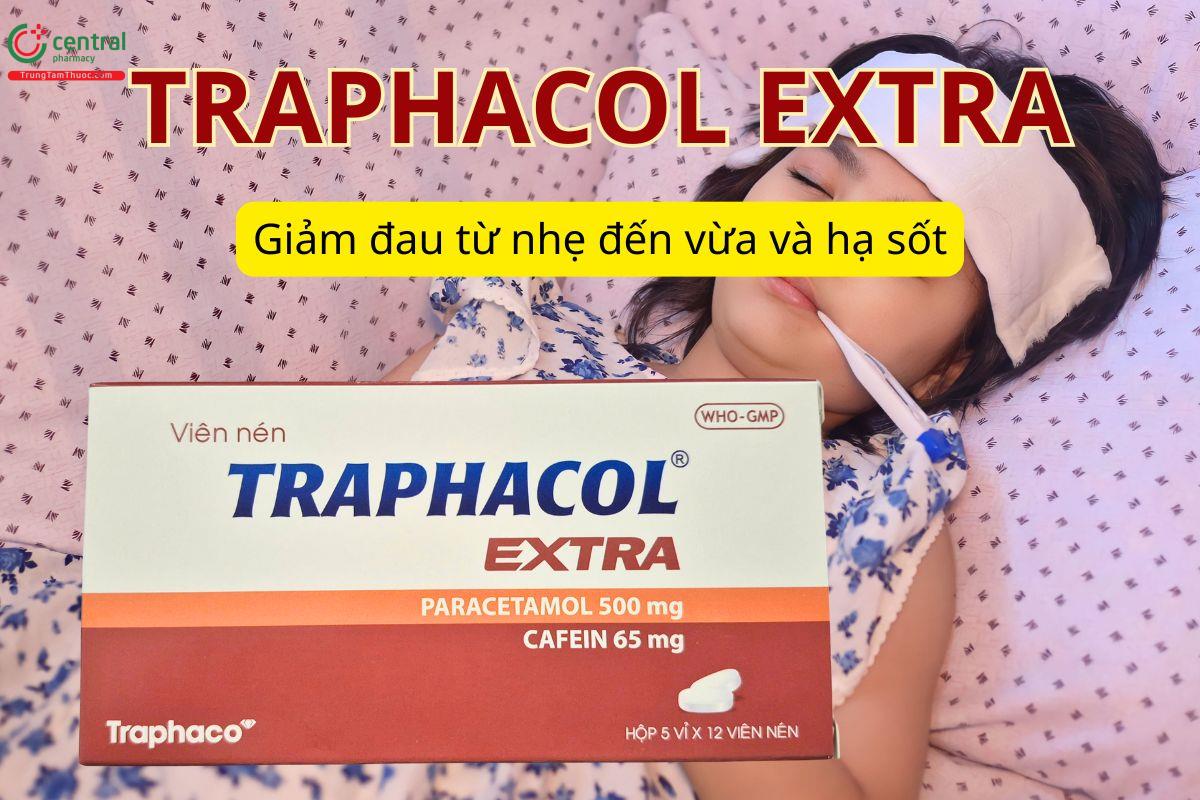 Traphacol Extra 500/65 giảm đau từ nhẹ đến trung bình