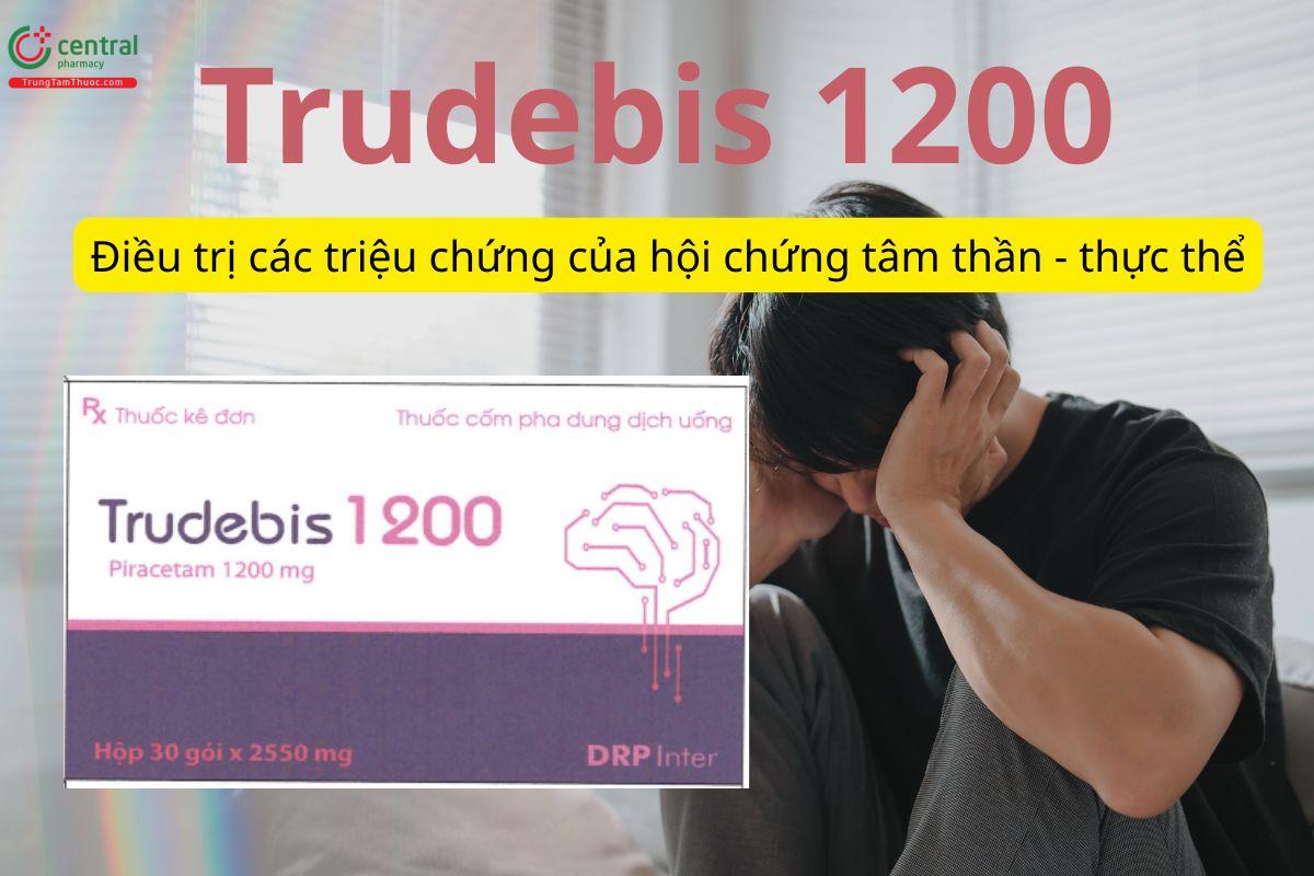Trudebis 1200mg điều trị các vấn đề suy giảm nhận thức