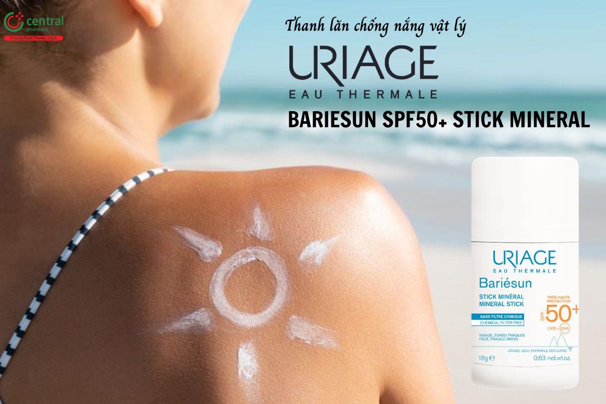 Thanh lăn chống nắng vật lý Uriage Bariesun SPF 50+ Stick Mineral