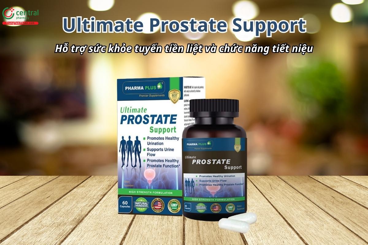 Ultimate Prostate Support hỗ trợ sức khỏe tuyến tiền liệt và chức năng tiết niệu