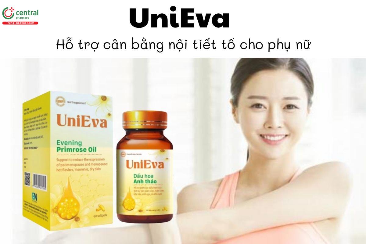 UniEva - Hỗ trợ cân bằng nội tiết tố cho phụ nữ