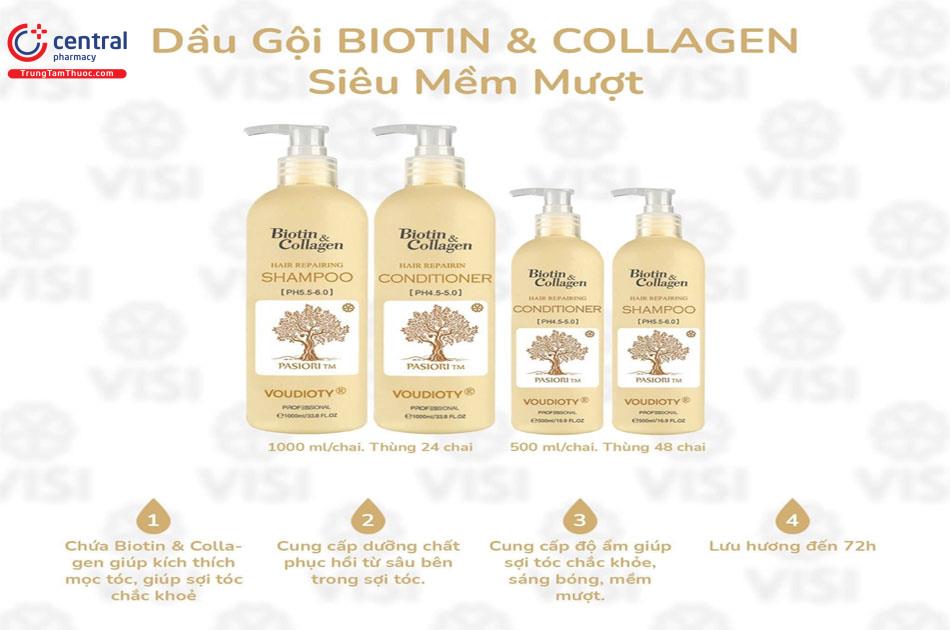 Công dụng của Biotin Collagen vàng
