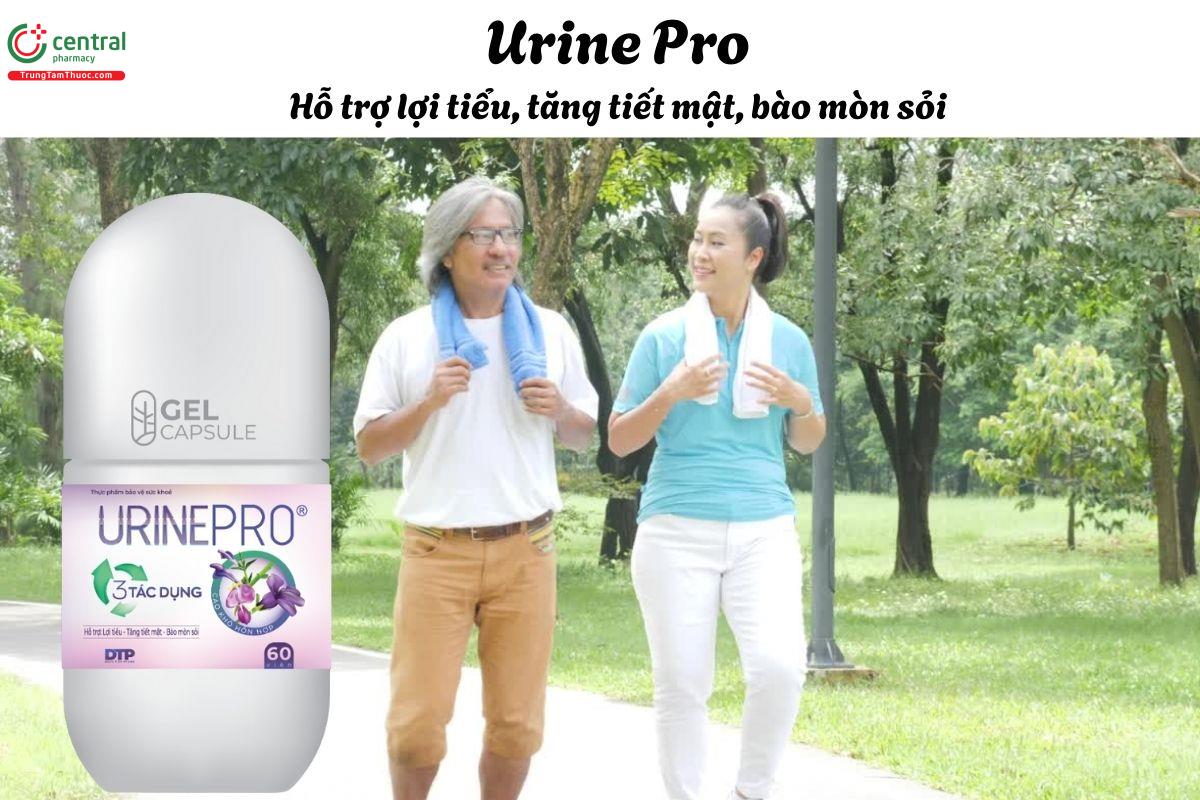 Urine Pro - Giúp lợi tiểu, tăng tiết mật, giảm nguy cơ tái phát sỏi