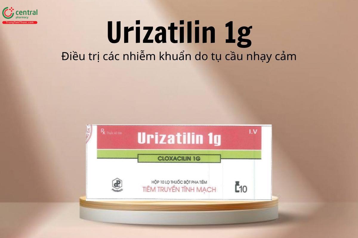  Thuốc Urizatilin 1g - Điều trị các nhiễm khuẩn do tụ cầu nhạy cảm