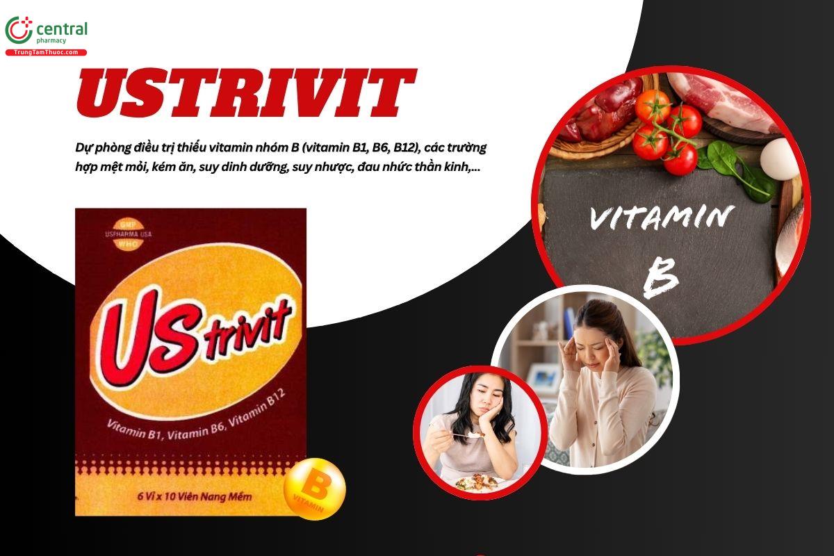 Thuốc Ustrivit US pharma USA có tác dụng gì?