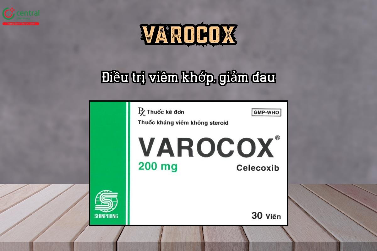 Thuốc điều trị viêm khớp, giảm đau VAROCOX