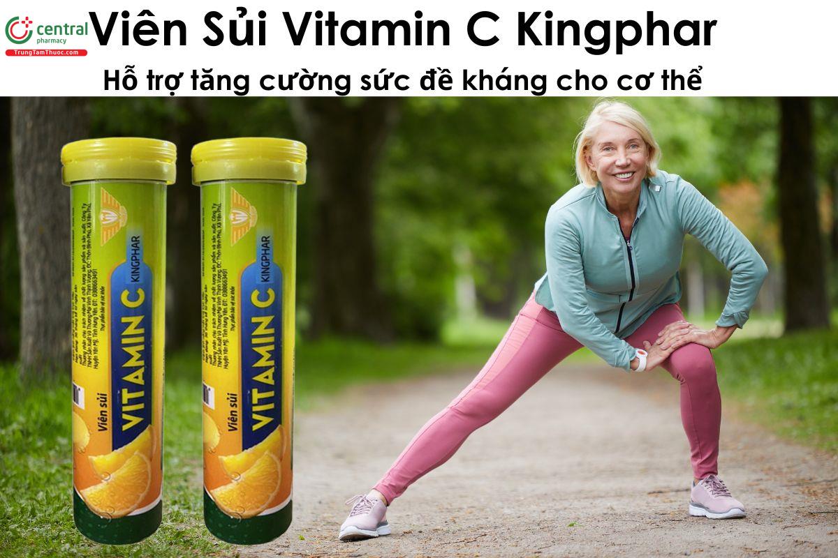 Viên Sủi Vitamin C Kingphar - Giúp tăng cường sức đề kháng cho cơ thể