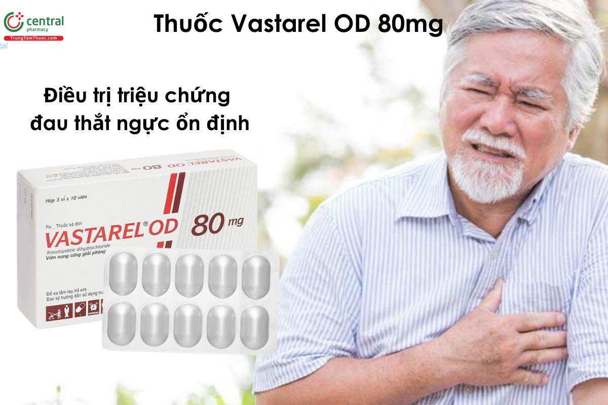 Chỉ định của thuốc Vastarel® OD 80mg