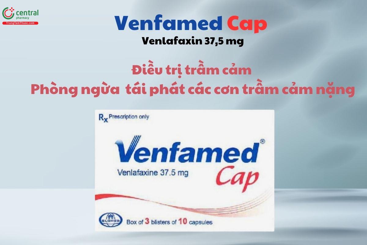 Chỉ định của thuốc Venfamed Cap 37,5mg