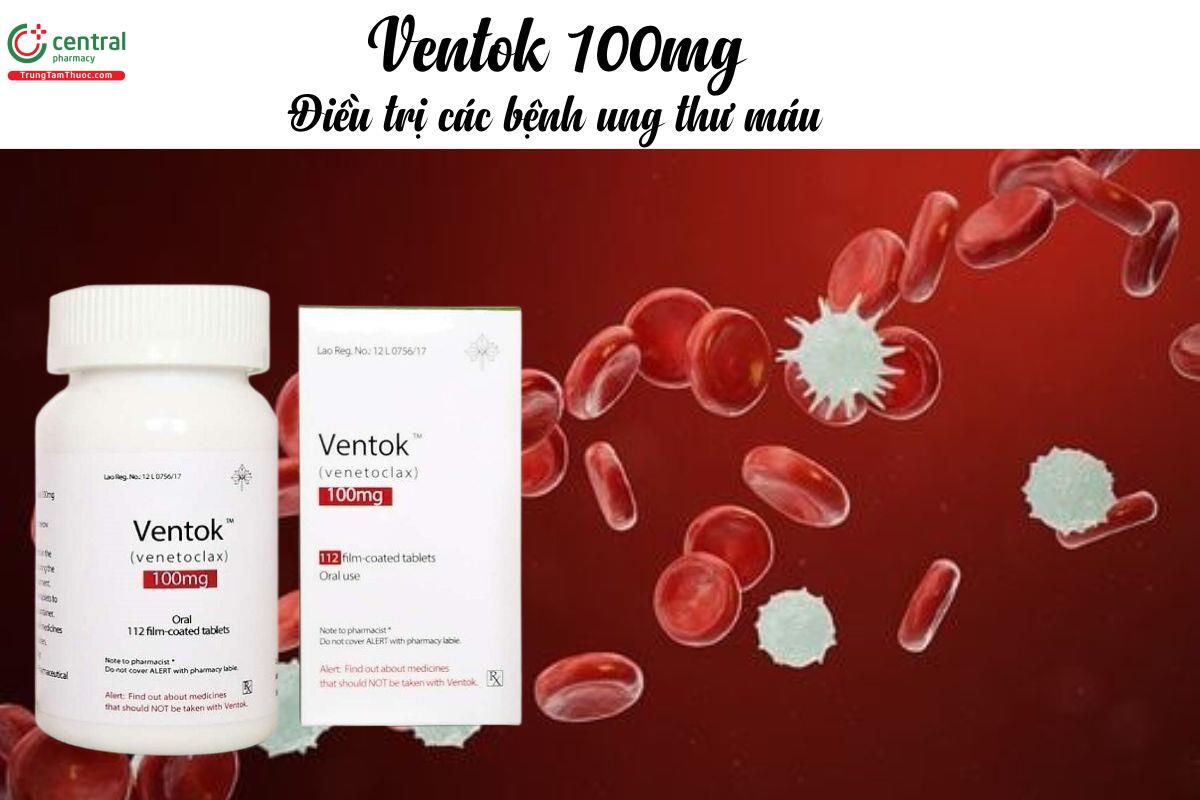 Ventok 100mg chỉ định