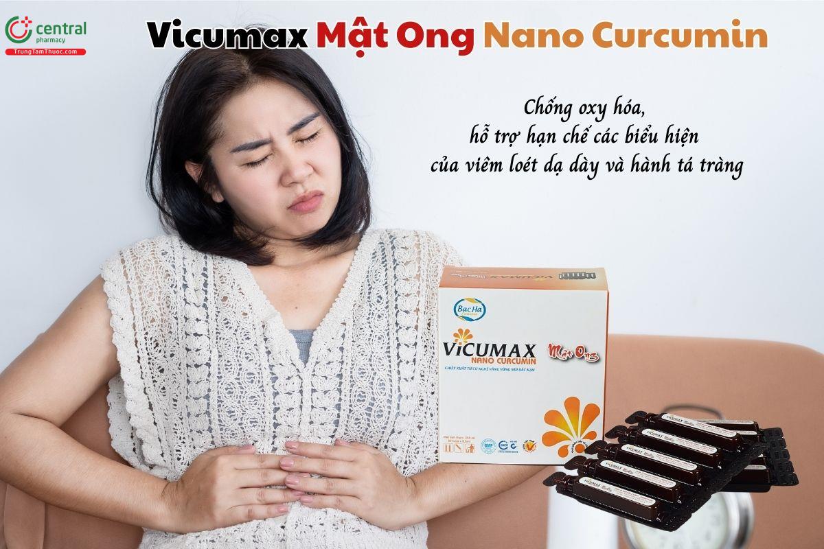 Vicumax Mật Ong Nano Curcumin