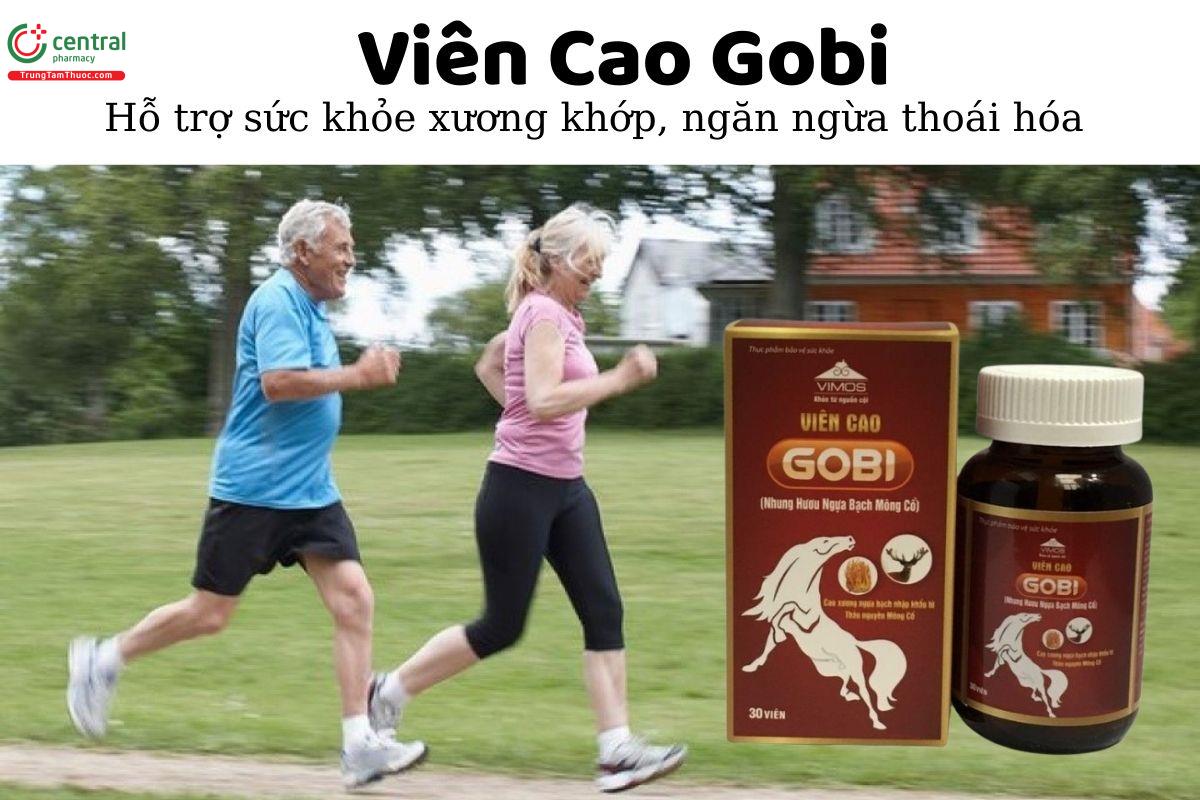 Viên Cao Gobi - Hỗ trợ sức khỏe xương khớp, ngăn ngừa thoái hóa