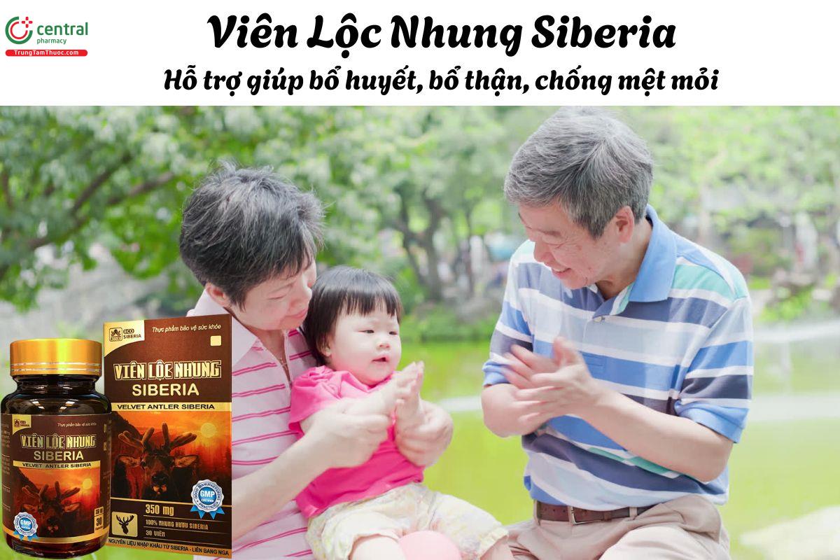 Viên Lộc Nhung Siberia - Giúp bổ huyết, tăng cường thể trạn