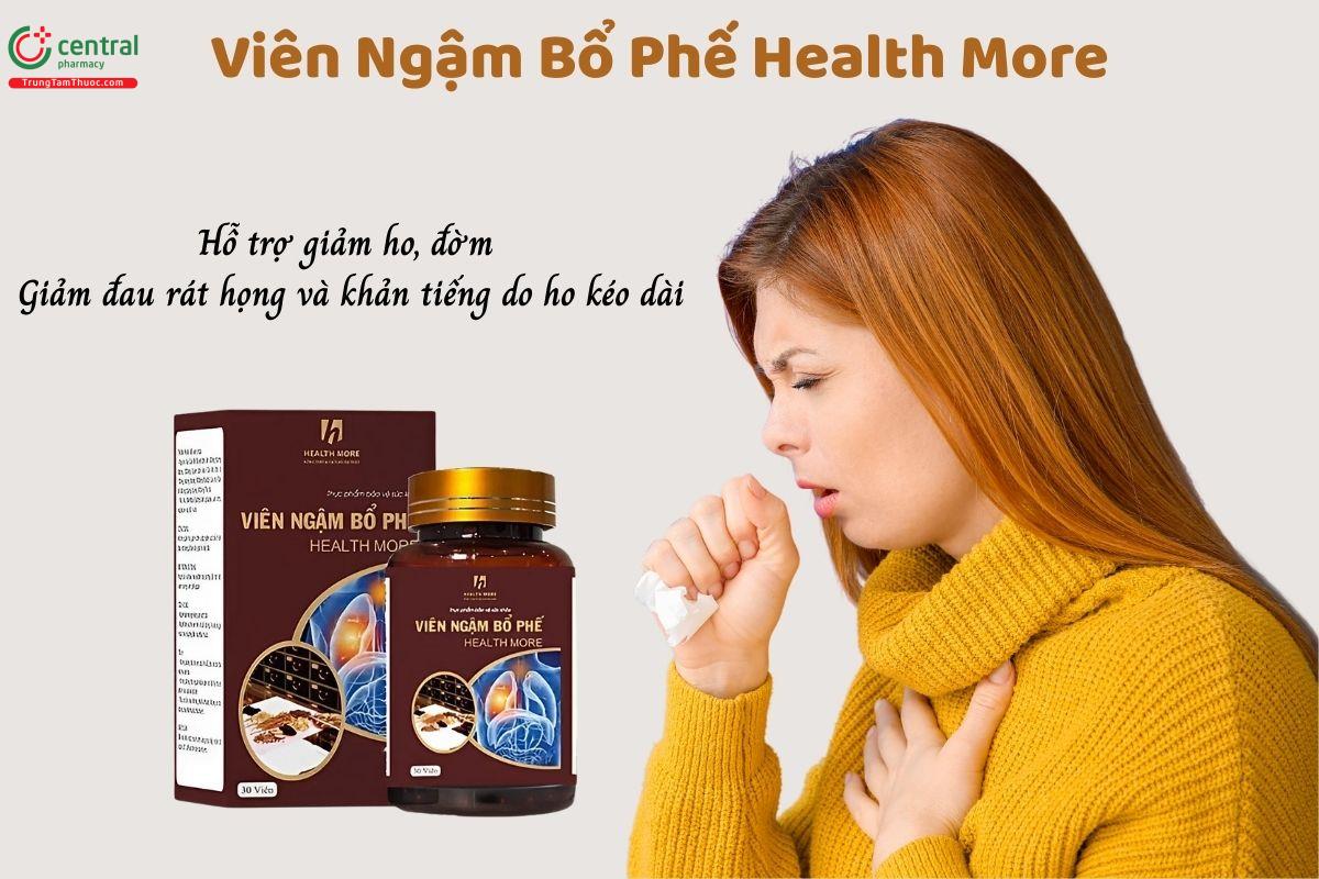 Viên Ngậm Bổ Phế Health More
