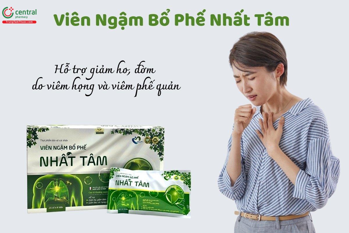 Viên Ngậm Bổ Phế Nhất Tâm