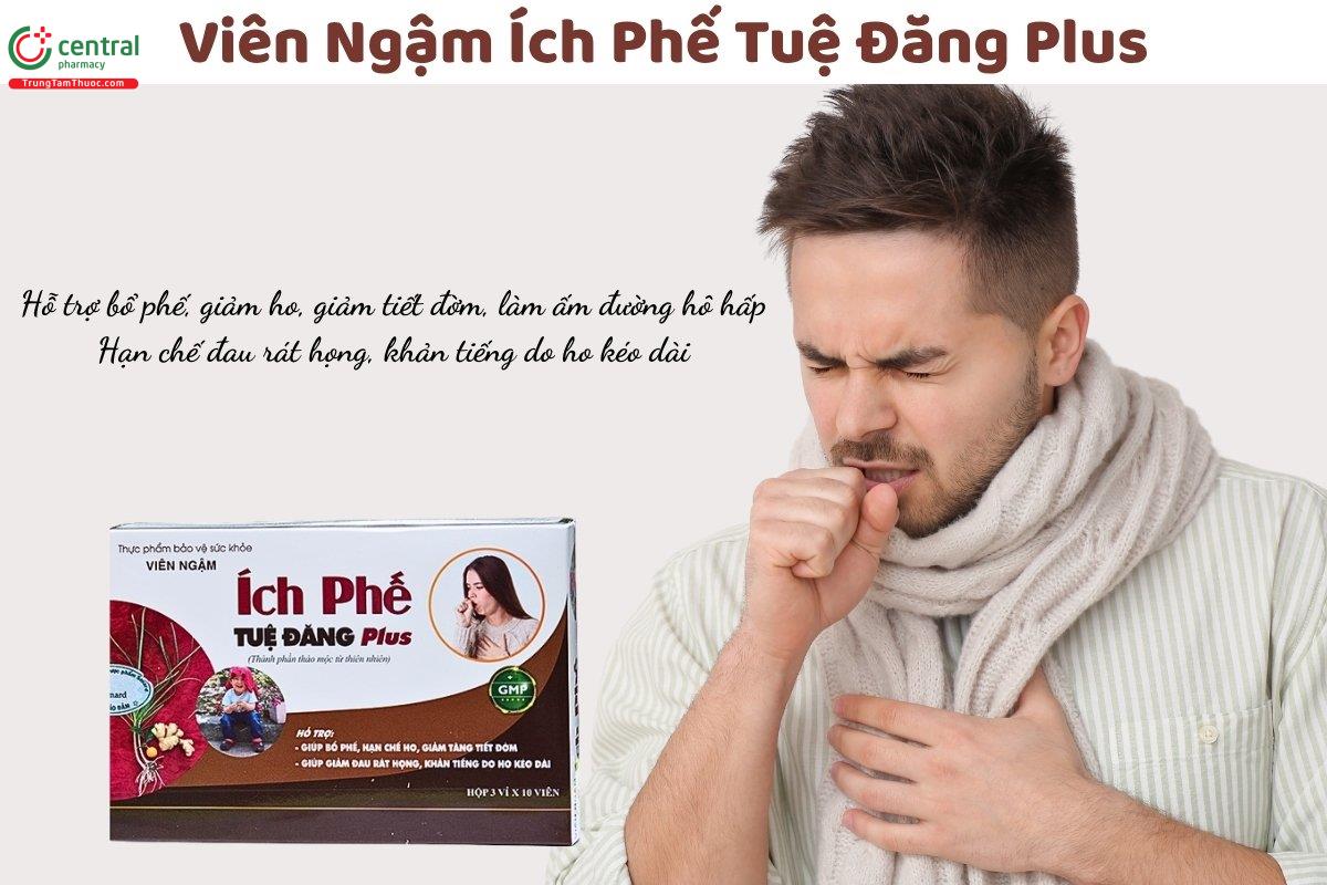 Viên Ngậm Ích Phế Tuệ Đăng Plus