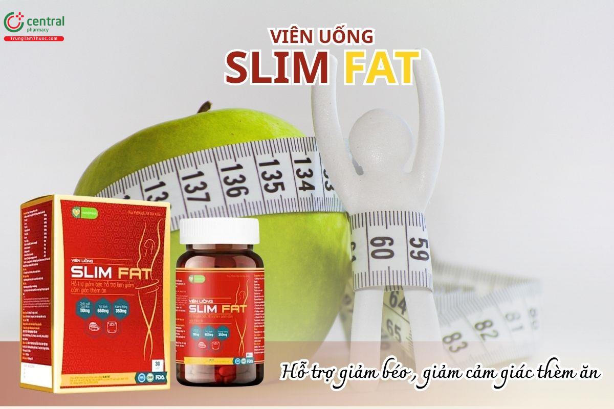 Viên Uống Slim Fat hỗ trợ giảm béo và giảm cảm giác thèm ăn