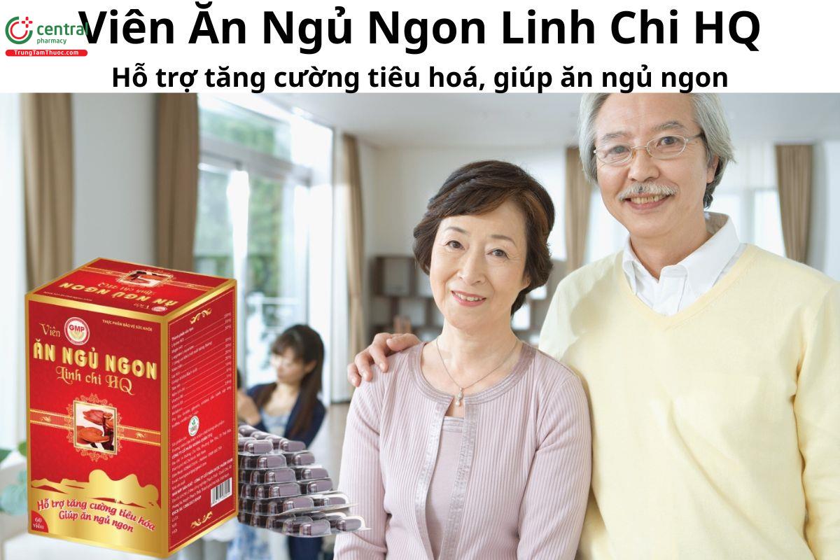 Viên Ăn Ngủ Ngon Linh Chi HQ - Giúp ăn ngon và ngủ ngon hơn