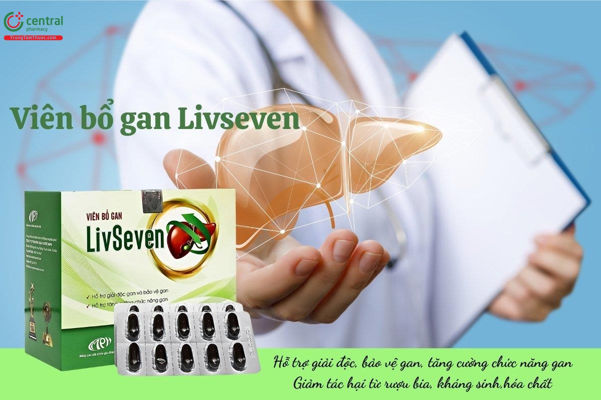 Viên bổ gan Livseven